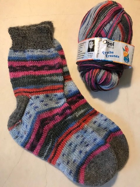 日本語で利用できる靴下の無料編み図 パターン Petit3 編み物倶楽部