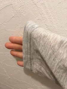 ナチュラルセンスカーディガン袖